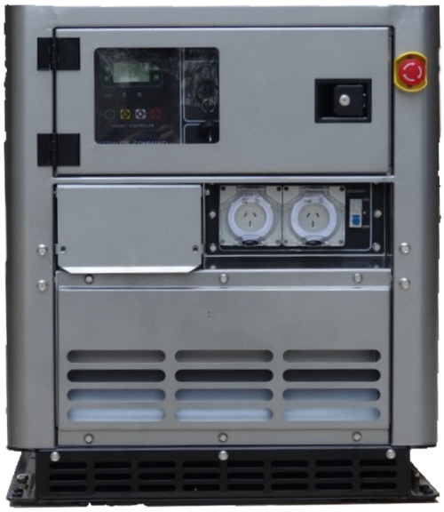 End View of CHP Generator